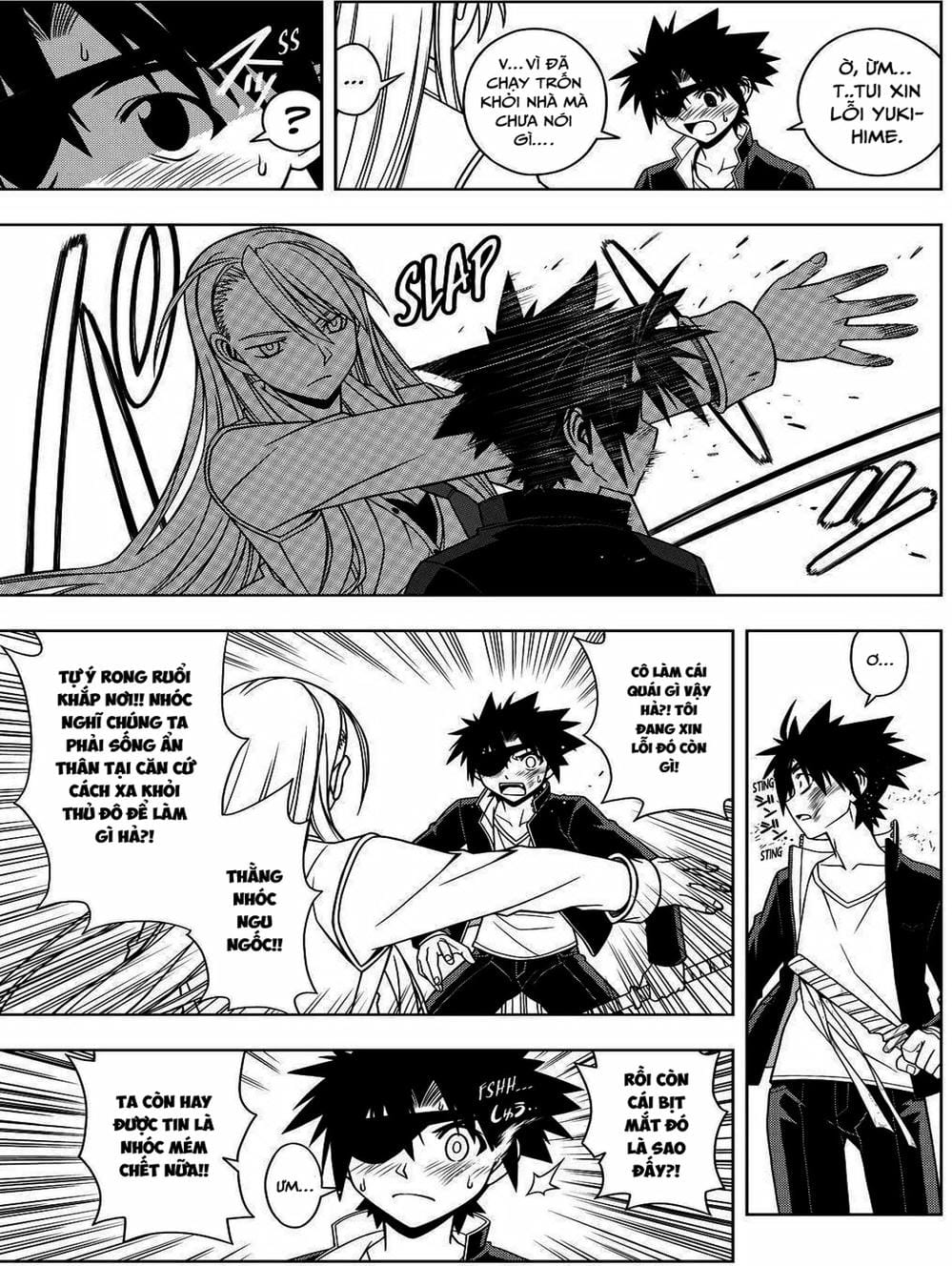 Truyện Tranh Lựa Chọn Phân Kỳ - Uq Holder! trang 9