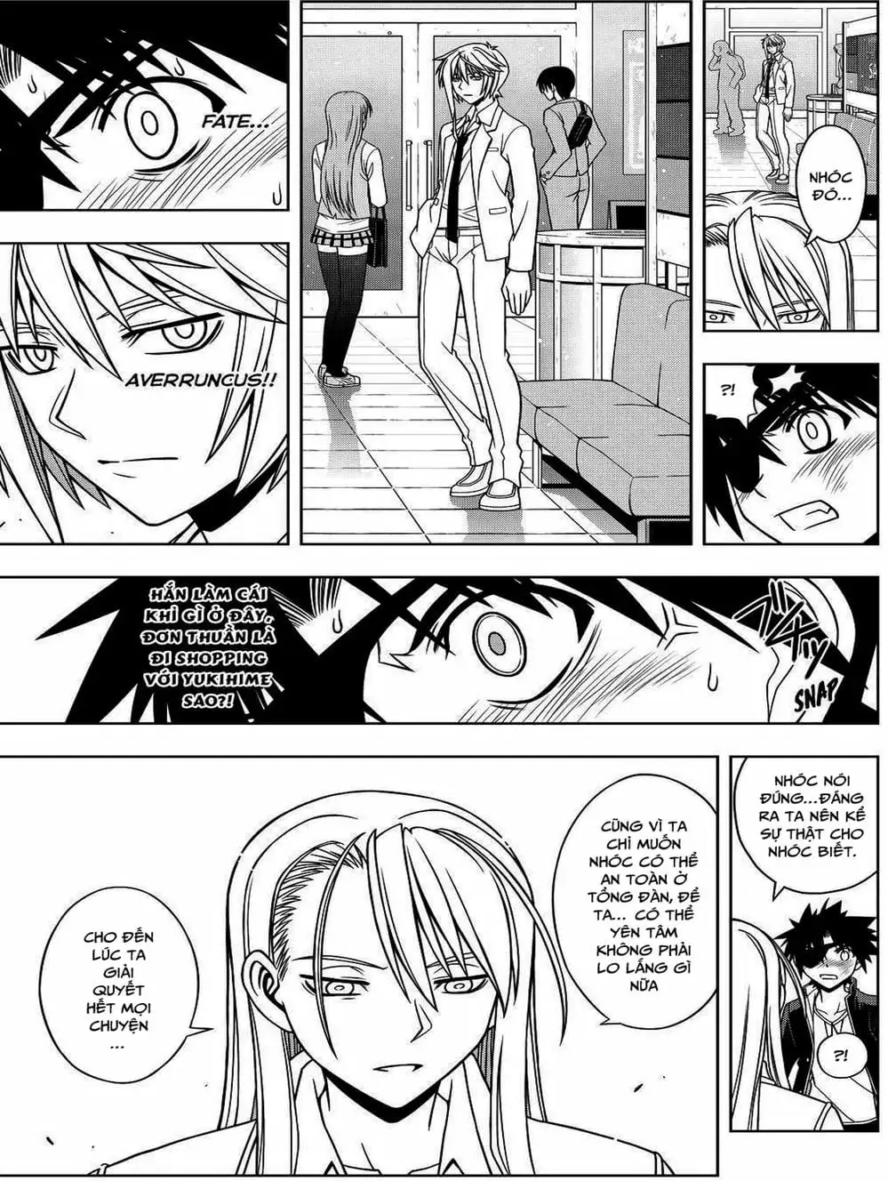 Truyện Tranh Lựa Chọn Phân Kỳ - Uq Holder! trang 9