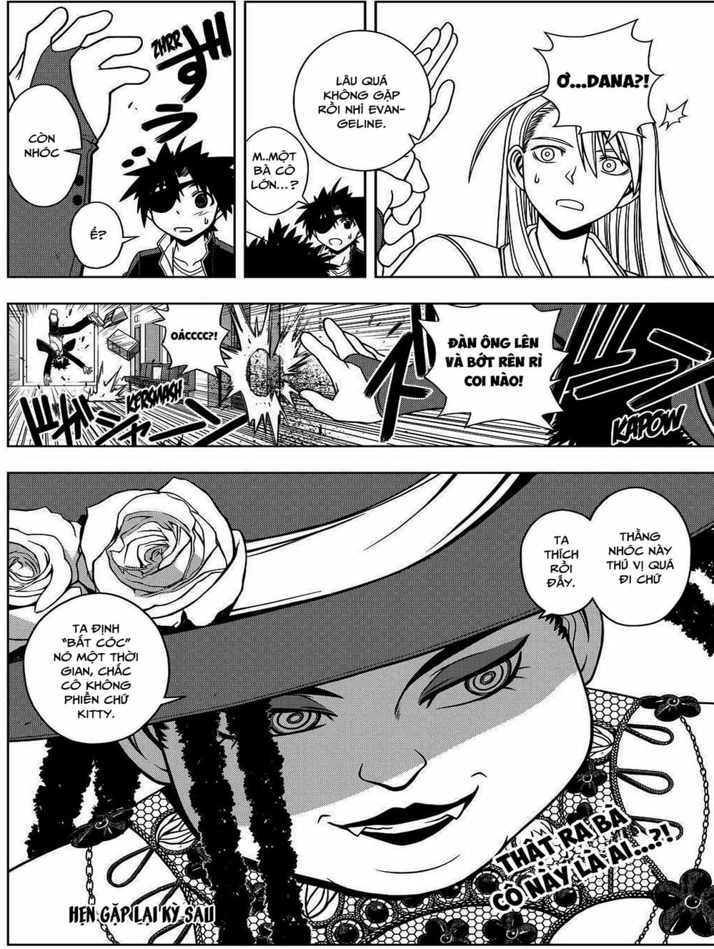 Truyện Tranh Lựa Chọn Phân Kỳ - Uq Holder! trang 9