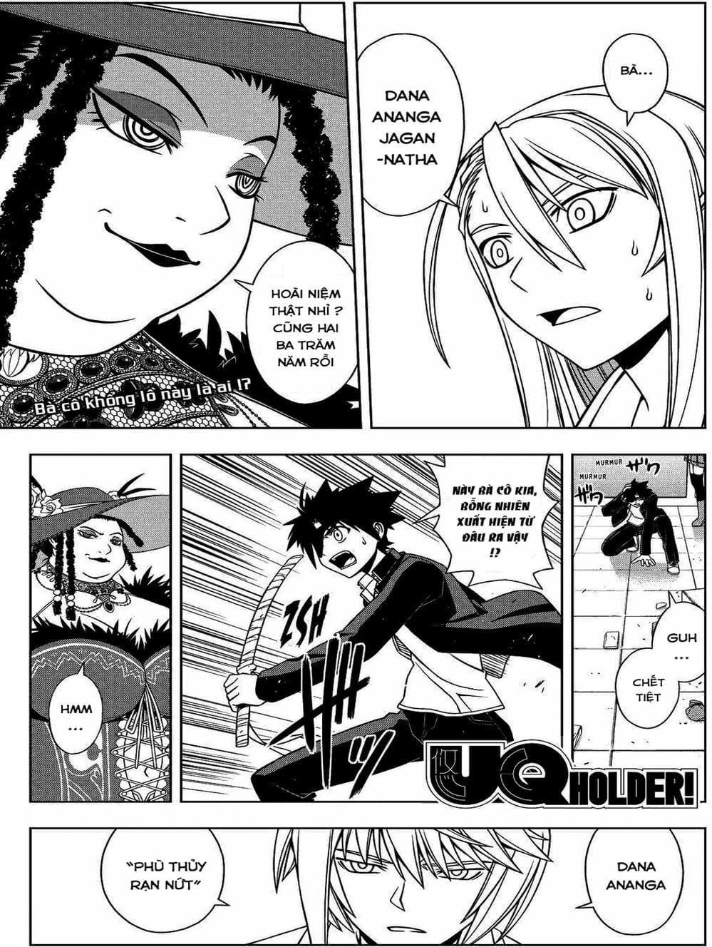 Truyện Tranh Lựa Chọn Phân Kỳ - Uq Holder! trang 9