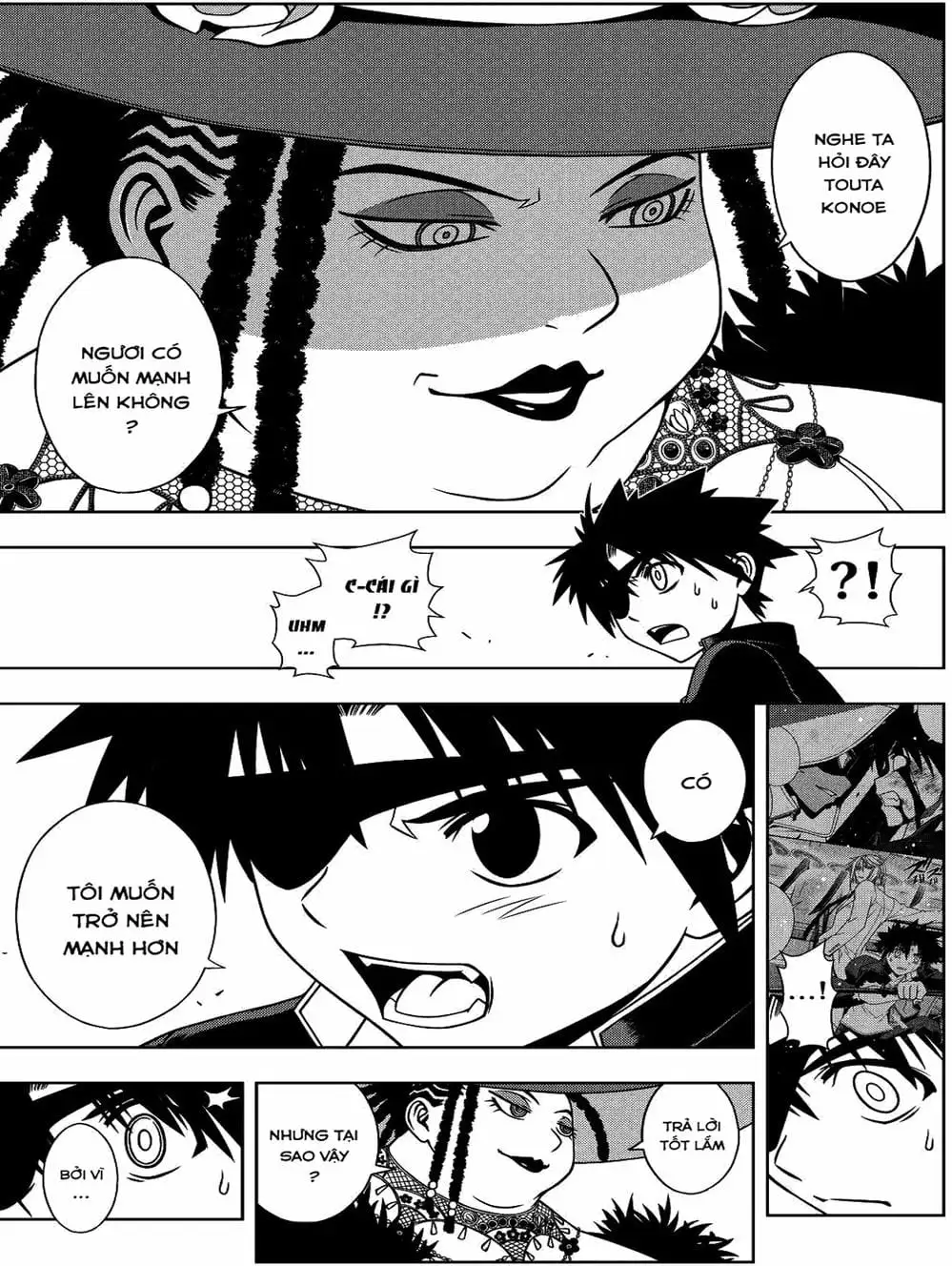 Truyện Tranh Lựa Chọn Phân Kỳ - Uq Holder! trang 9