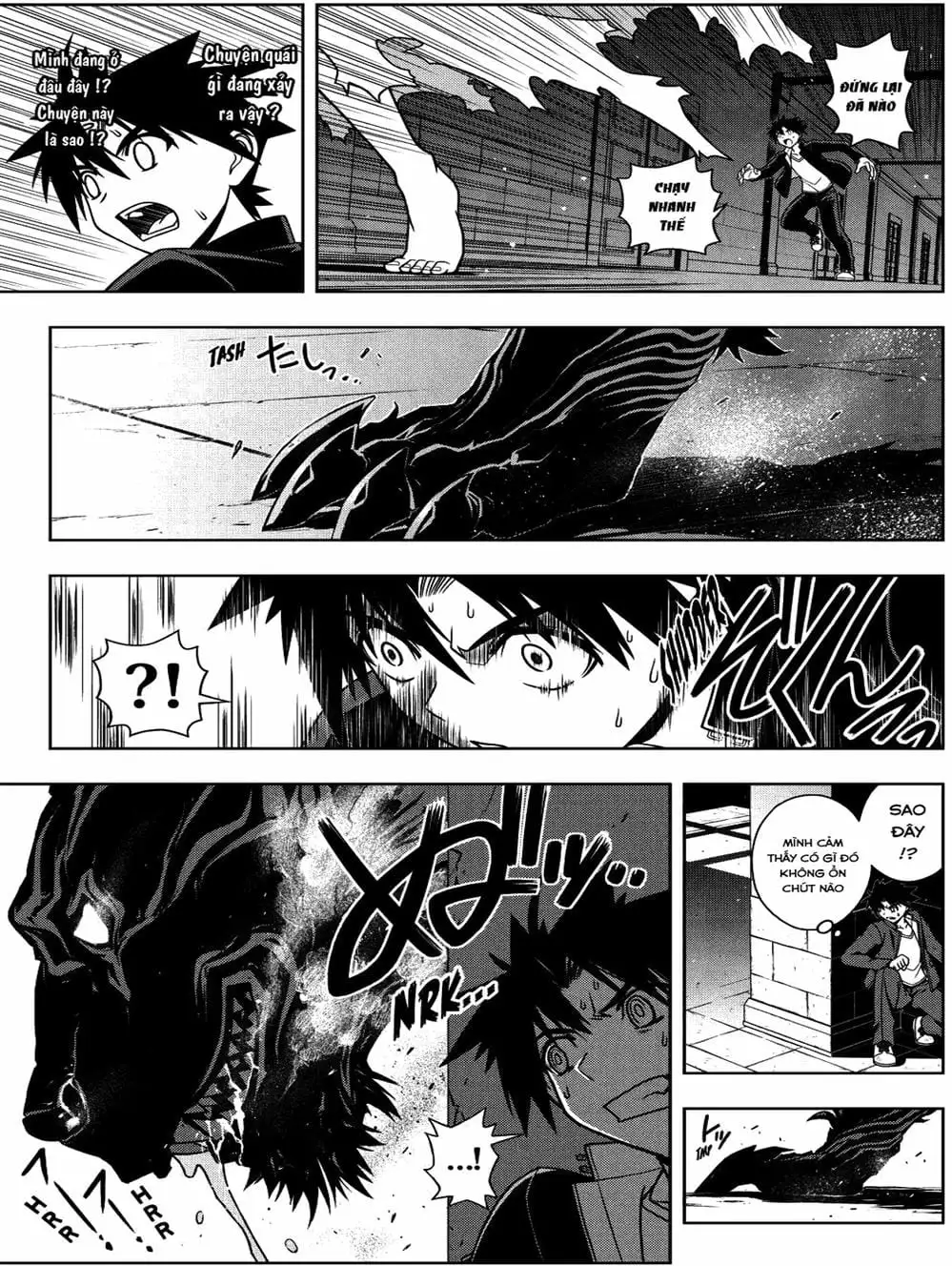 Truyện Tranh Lựa Chọn Phân Kỳ - Uq Holder! trang 9