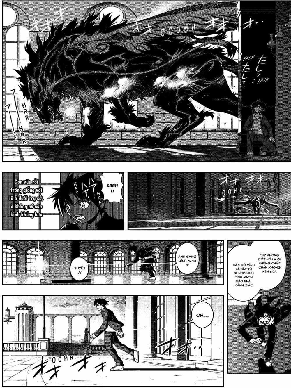 Truyện Tranh Lựa Chọn Phân Kỳ - Uq Holder! trang 9