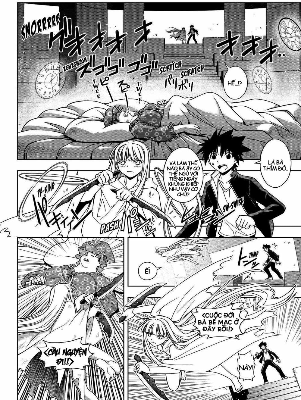 Truyện Tranh Lựa Chọn Phân Kỳ - Uq Holder! trang 9