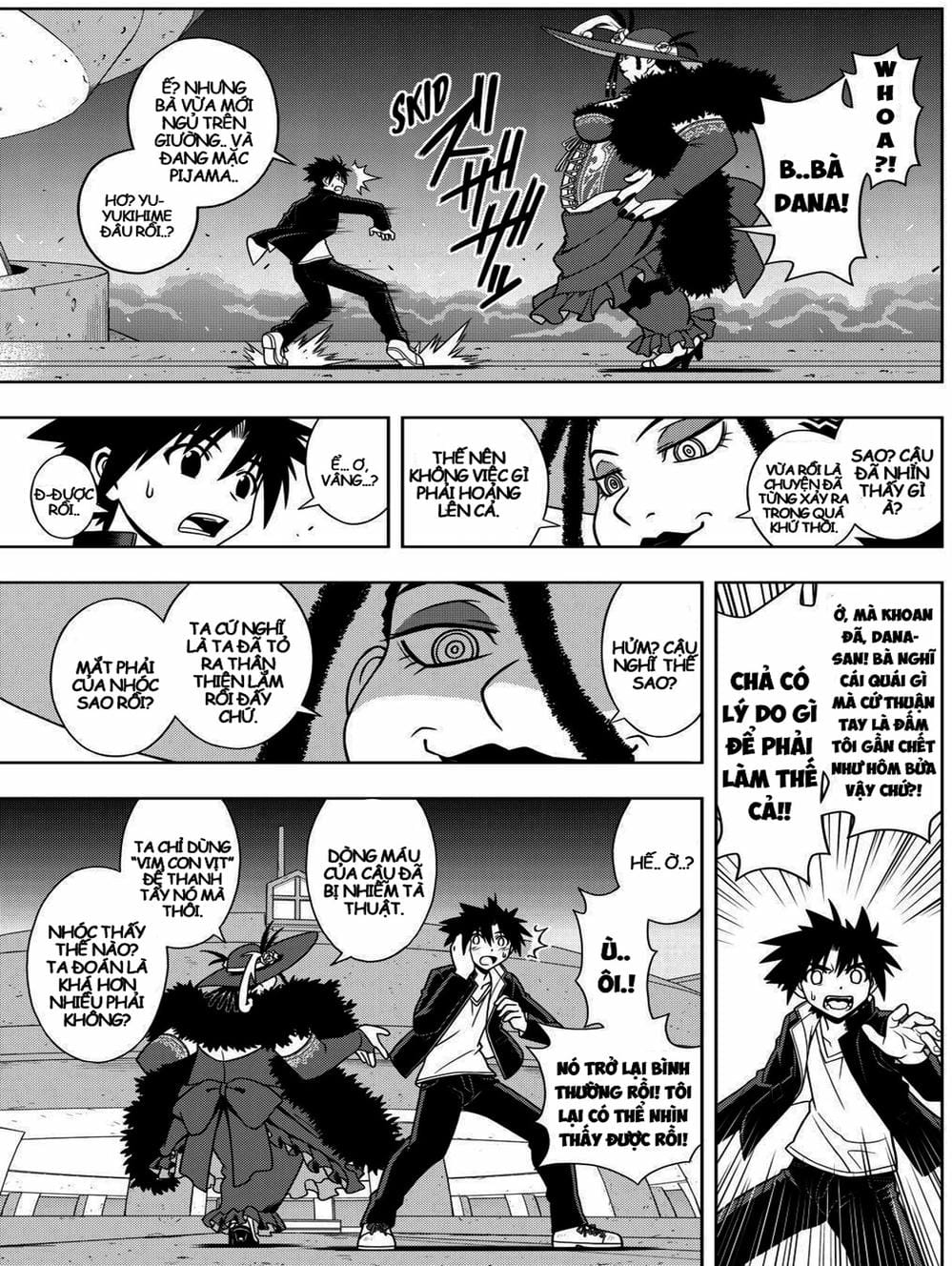 Truyện Tranh Lựa Chọn Phân Kỳ - Uq Holder! trang 9