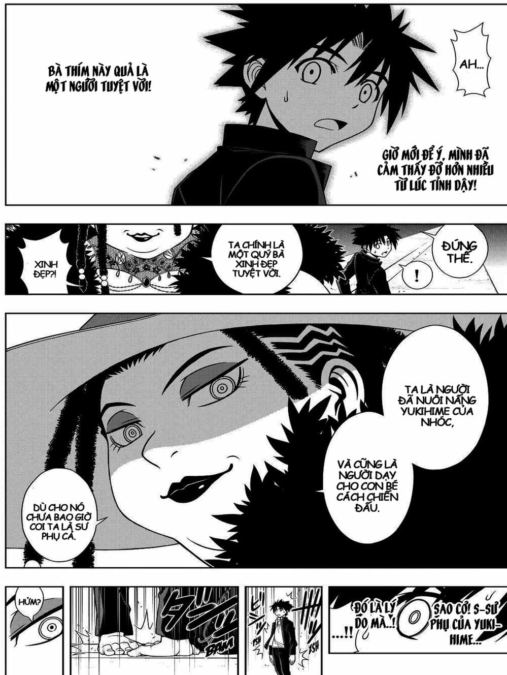 Truyện Tranh Lựa Chọn Phân Kỳ - Uq Holder! trang 9