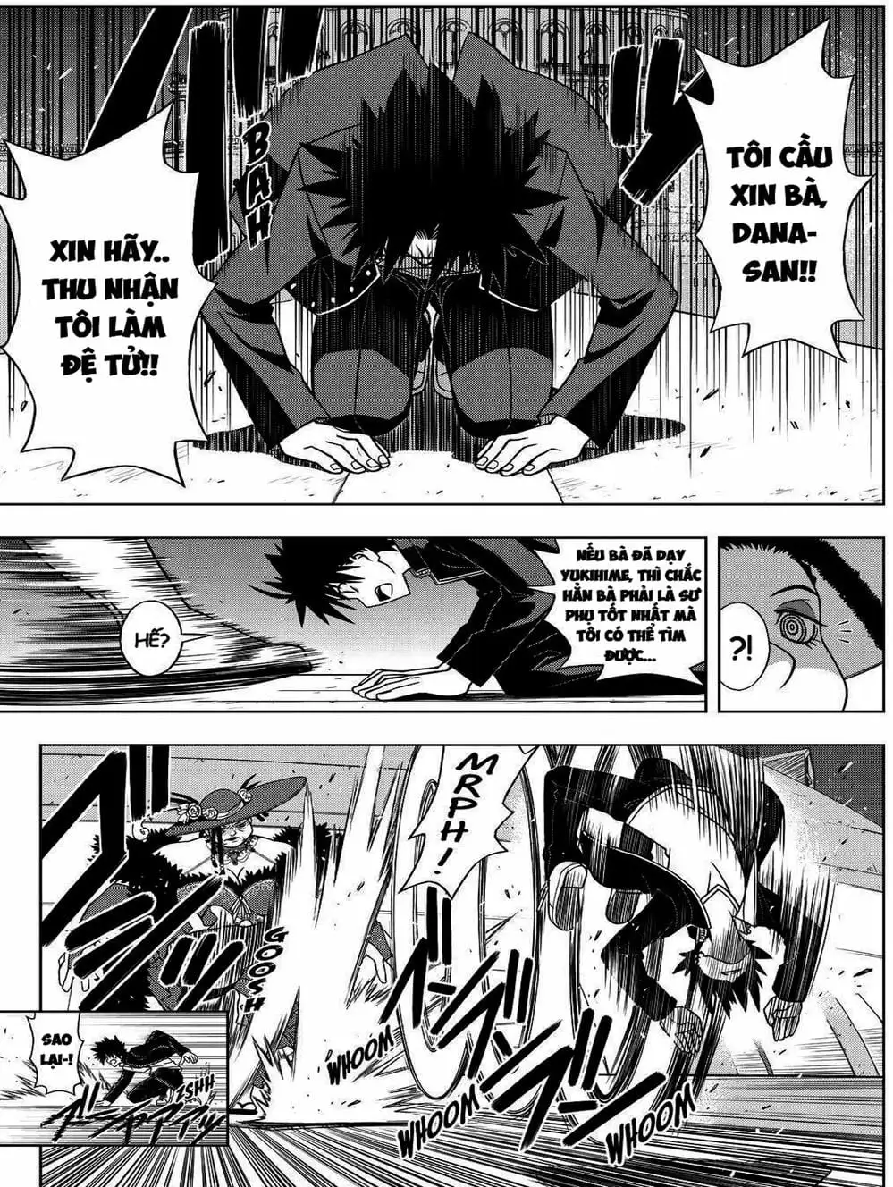 Truyện Tranh Lựa Chọn Phân Kỳ - Uq Holder! trang 9