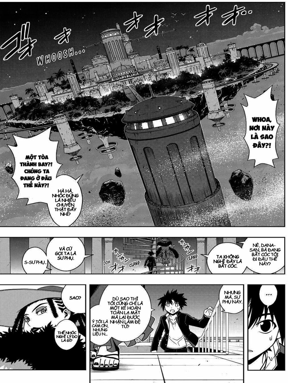 Truyện Tranh Lựa Chọn Phân Kỳ - Uq Holder! trang 9