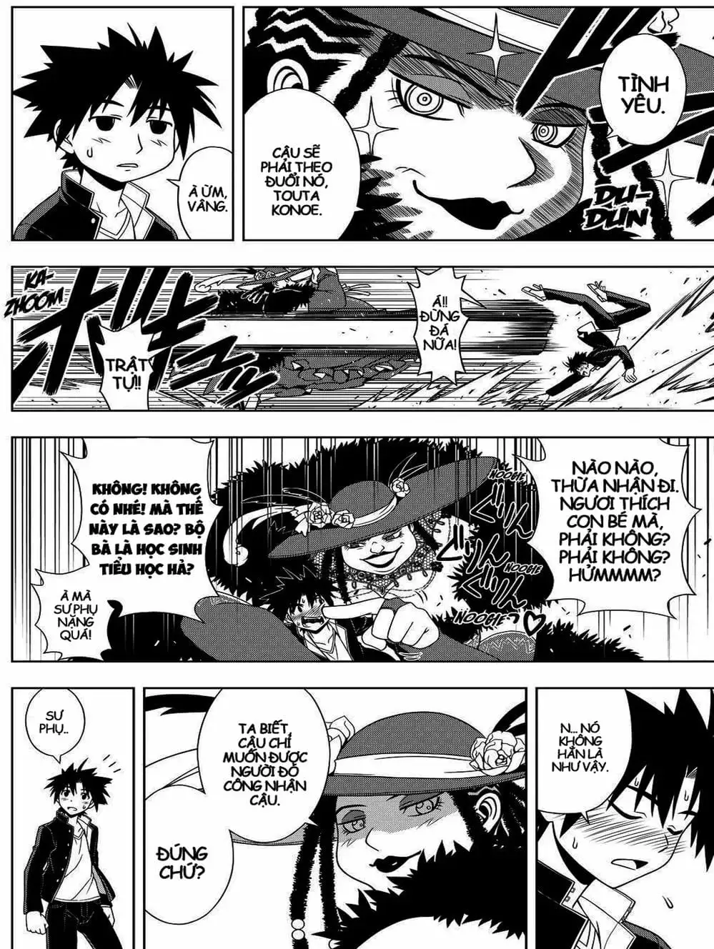 Truyện Tranh Lựa Chọn Phân Kỳ - Uq Holder! trang 9