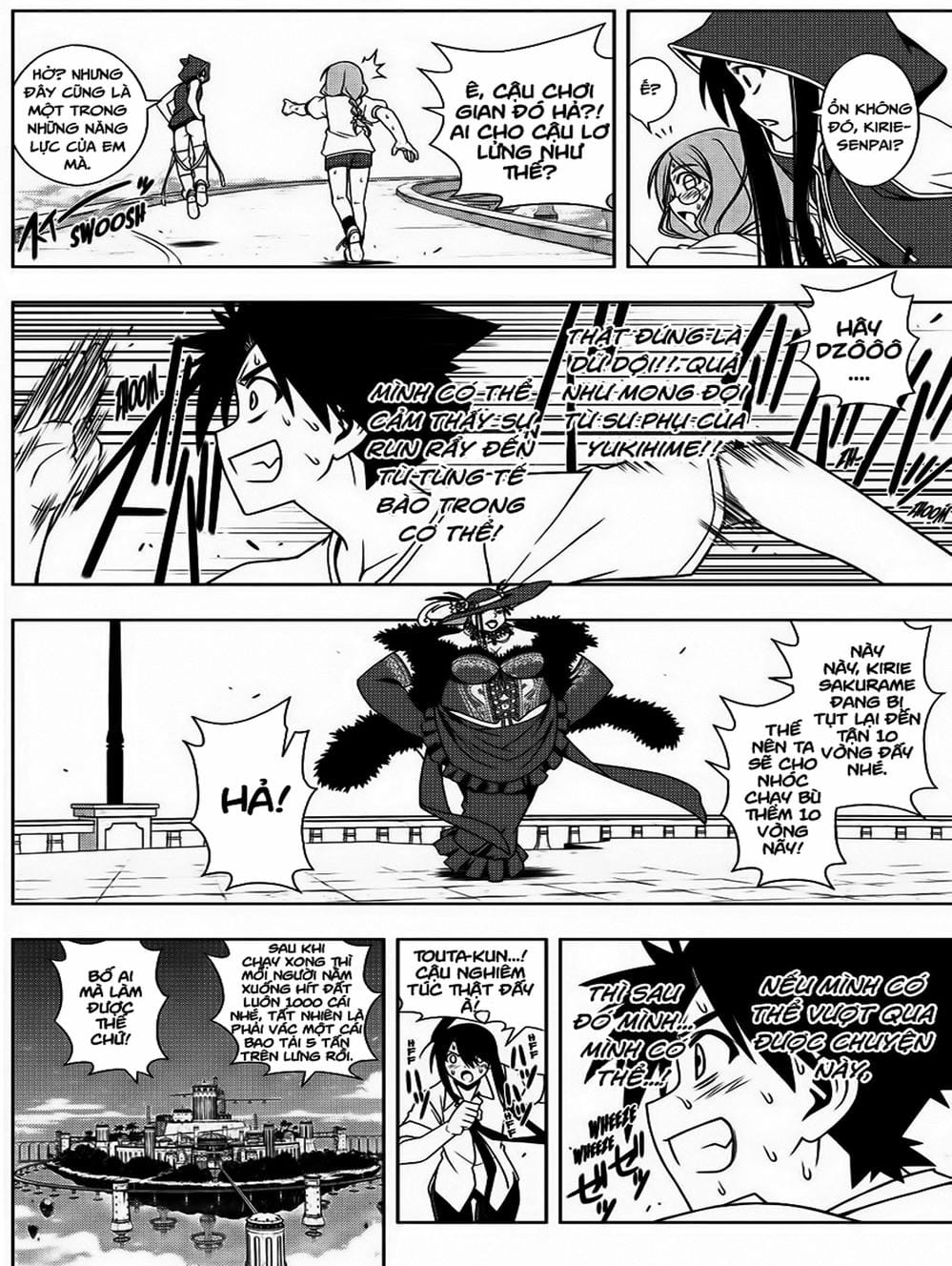 Truyện Tranh Lựa Chọn Phân Kỳ - Uq Holder! trang 9