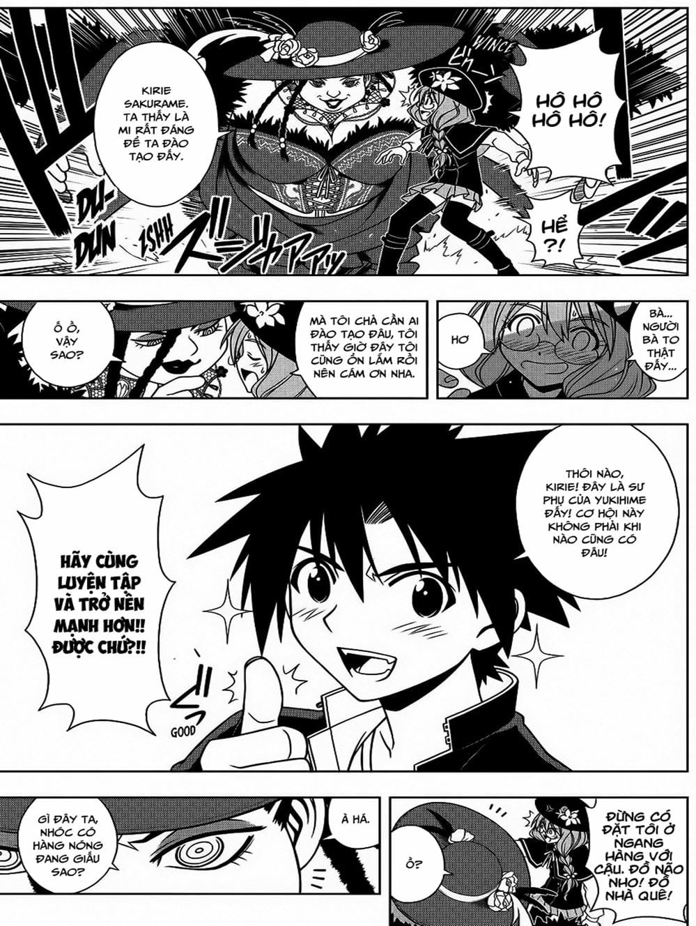 Truyện Tranh Lựa Chọn Phân Kỳ - Uq Holder! trang 9