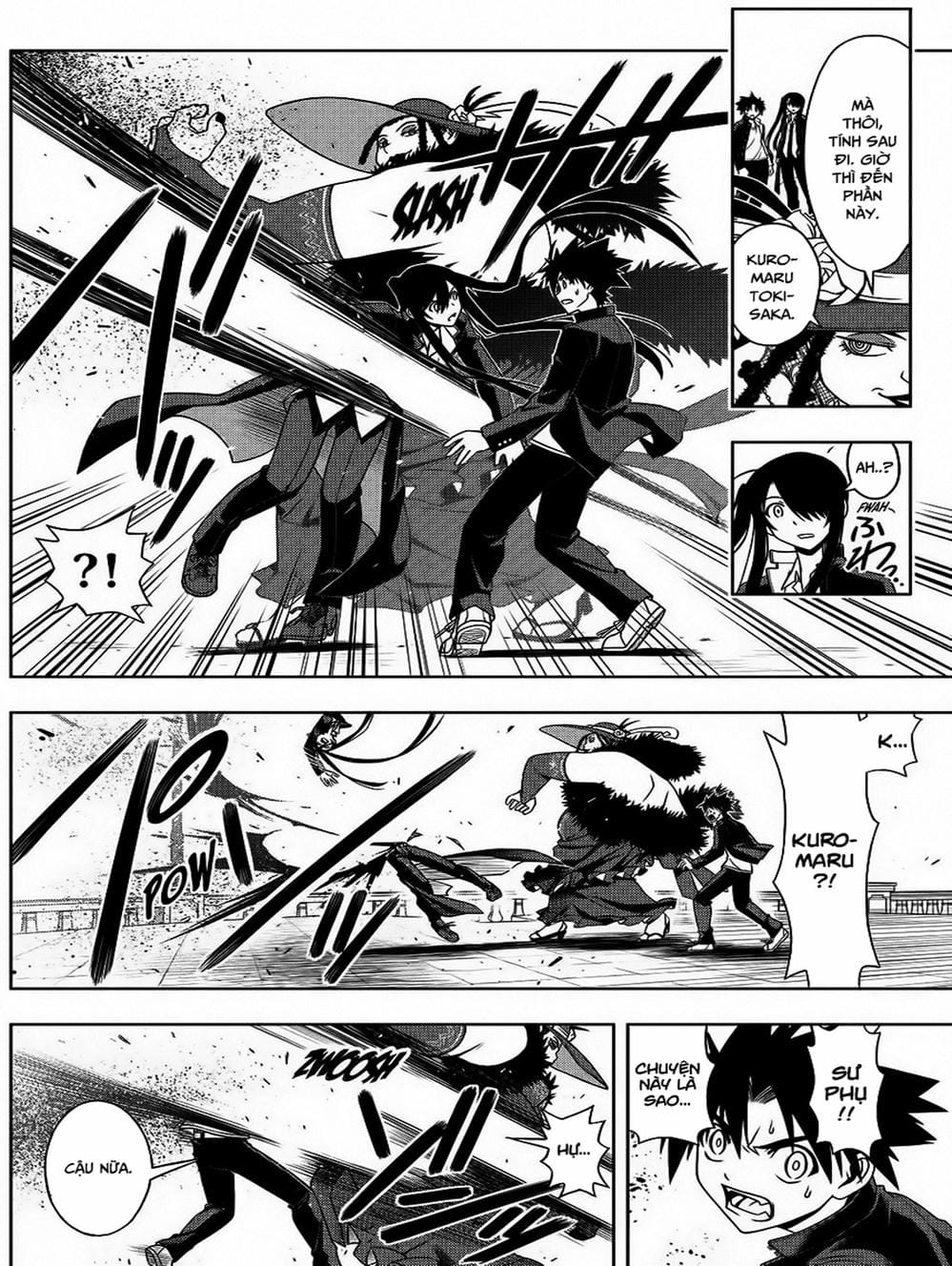 Truyện Tranh Lựa Chọn Phân Kỳ - Uq Holder! trang 9