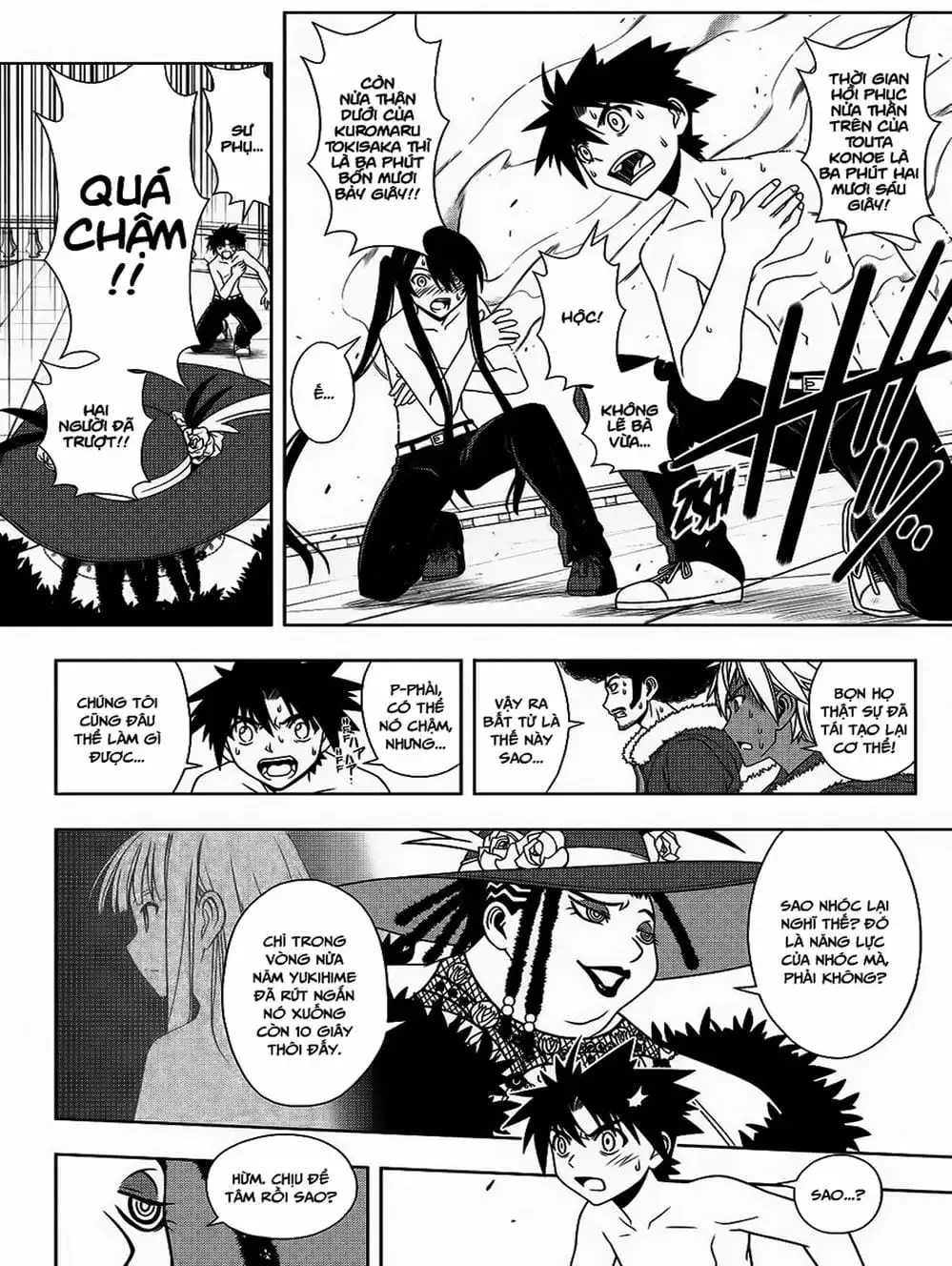 Truyện Tranh Lựa Chọn Phân Kỳ - Uq Holder! trang 9