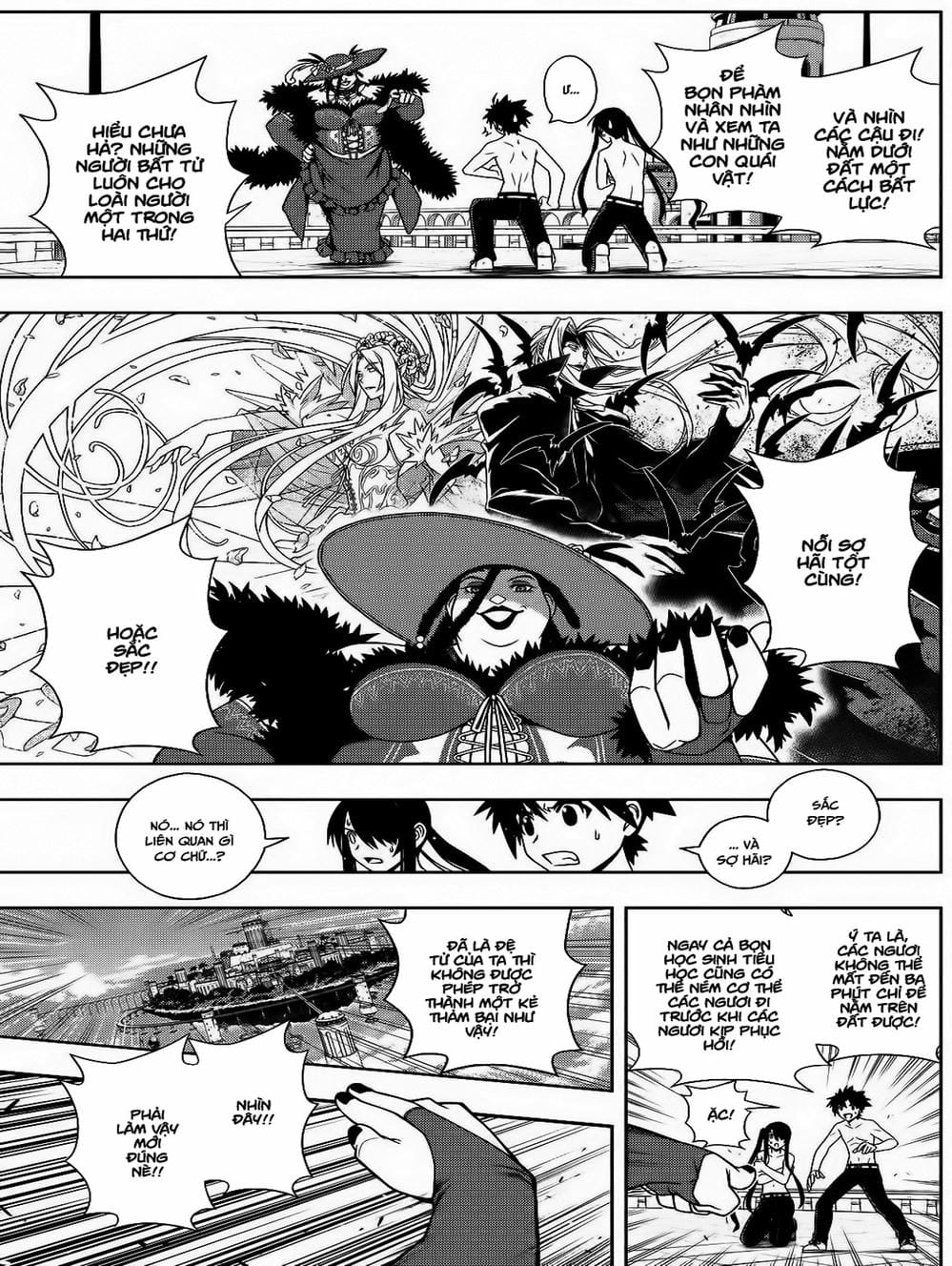 Truyện Tranh Lựa Chọn Phân Kỳ - Uq Holder! trang 9