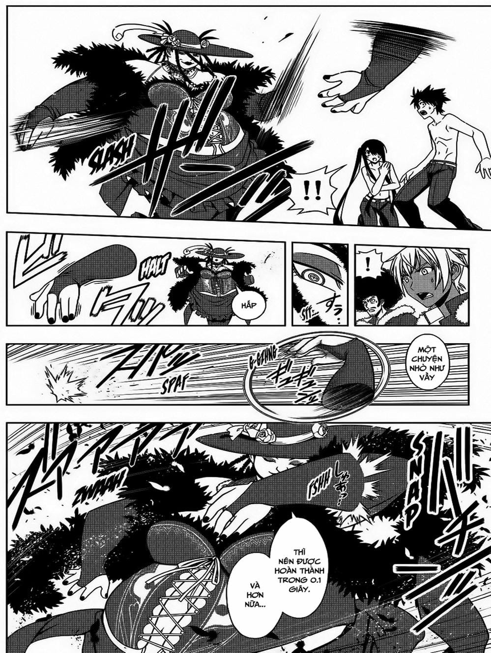 Truyện Tranh Lựa Chọn Phân Kỳ - Uq Holder! trang 9