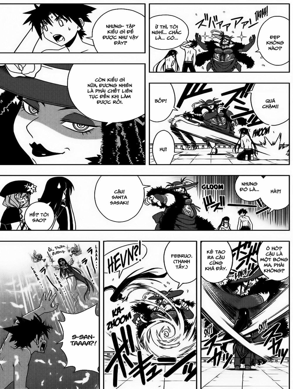 Truyện Tranh Lựa Chọn Phân Kỳ - Uq Holder! trang 9