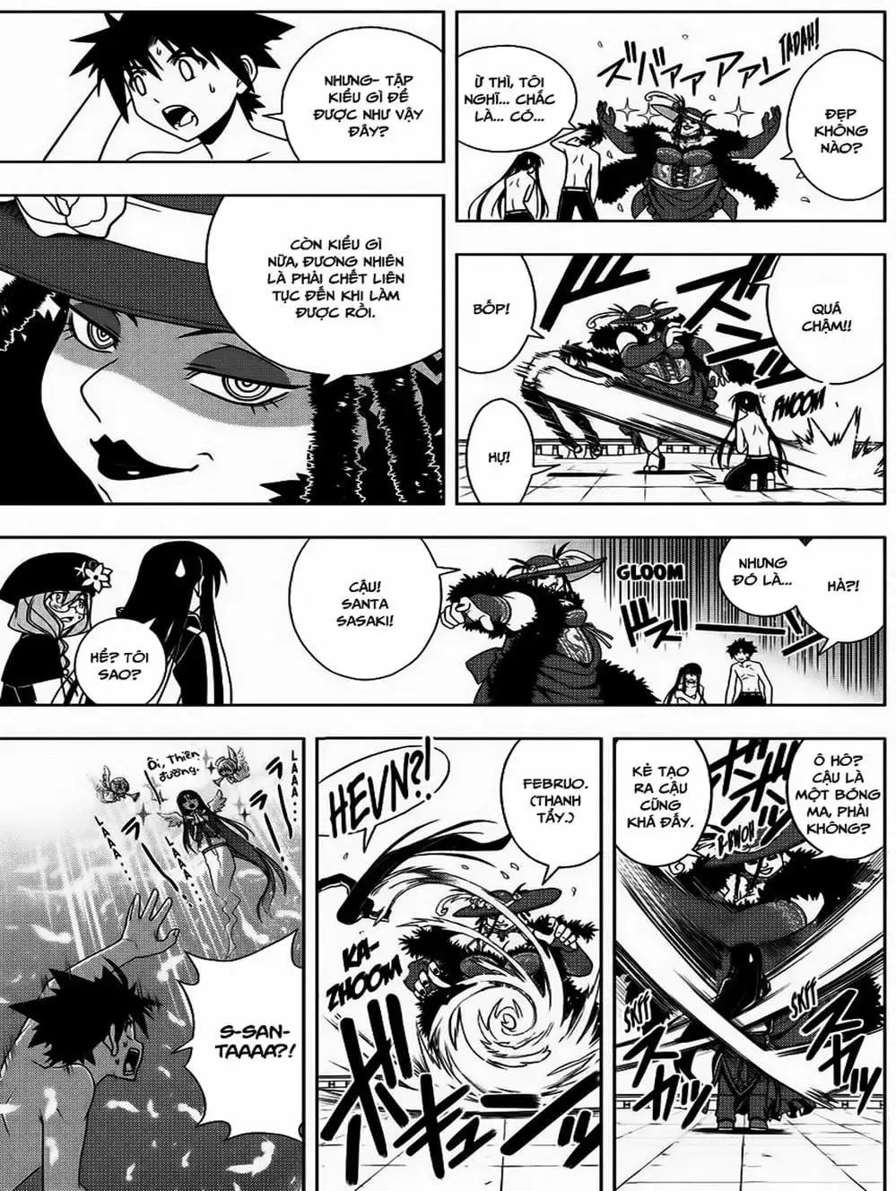 Truyện Tranh Lựa Chọn Phân Kỳ - Uq Holder! trang 9