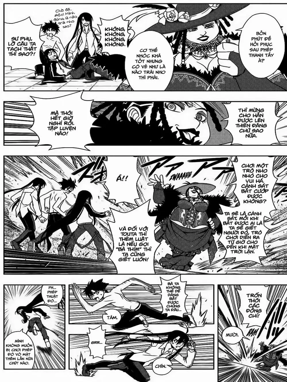 Truyện Tranh Lựa Chọn Phân Kỳ - Uq Holder! trang 9