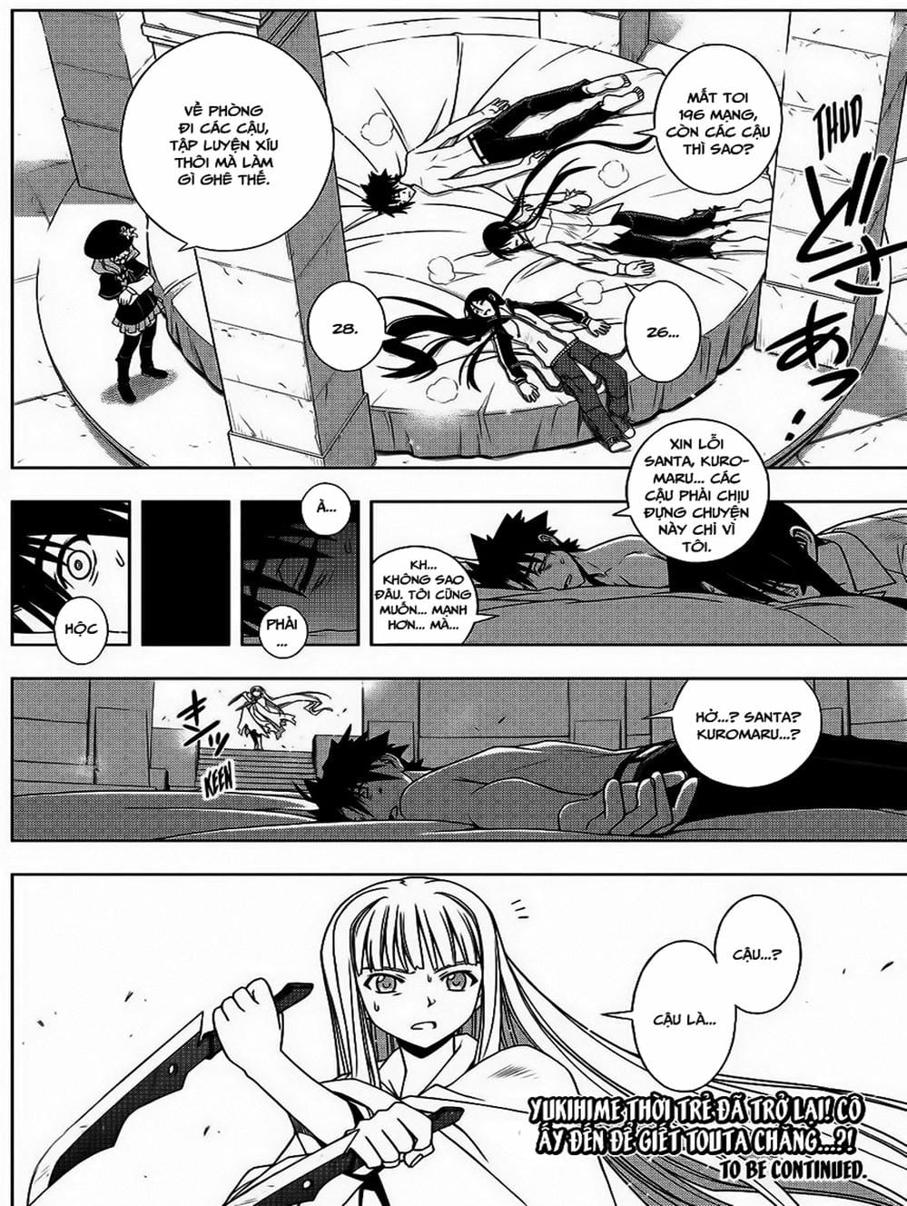 Truyện Tranh Lựa Chọn Phân Kỳ - Uq Holder! trang 9