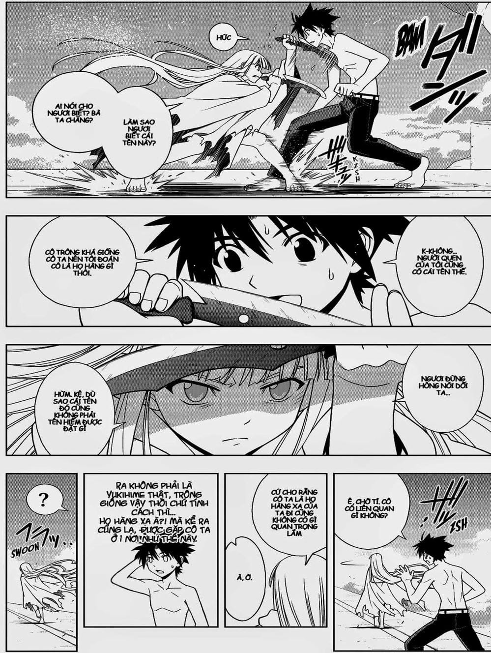 Truyện Tranh Lựa Chọn Phân Kỳ - Uq Holder! trang 9