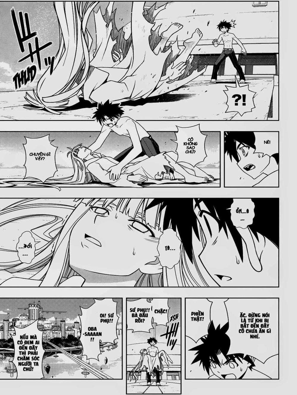 Truyện Tranh Lựa Chọn Phân Kỳ - Uq Holder! trang 9