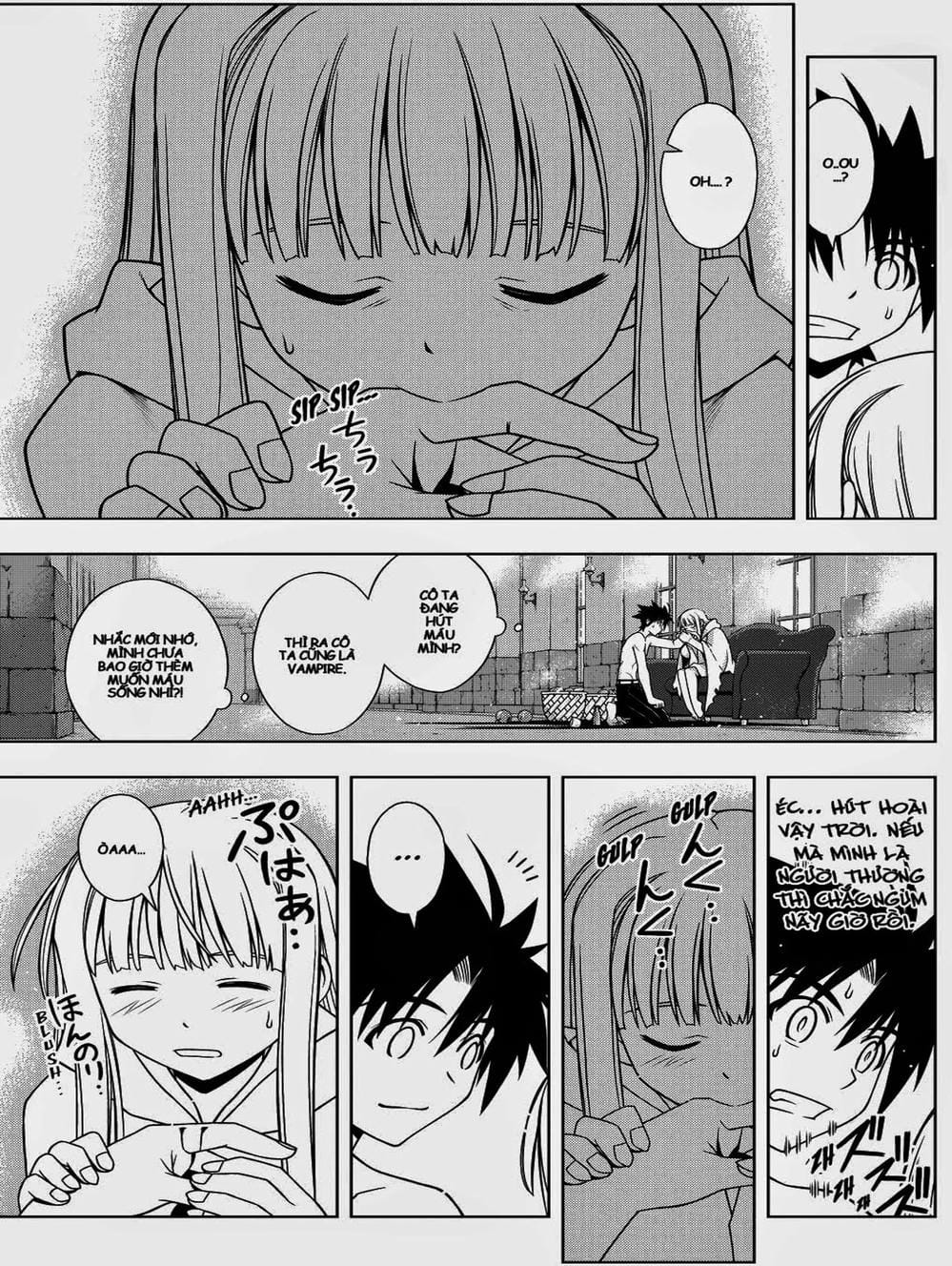Truyện Tranh Lựa Chọn Phân Kỳ - Uq Holder! trang 9