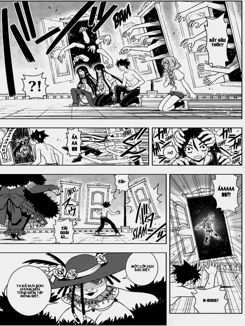Truyện Tranh Lựa Chọn Phân Kỳ - Uq Holder! trang 9