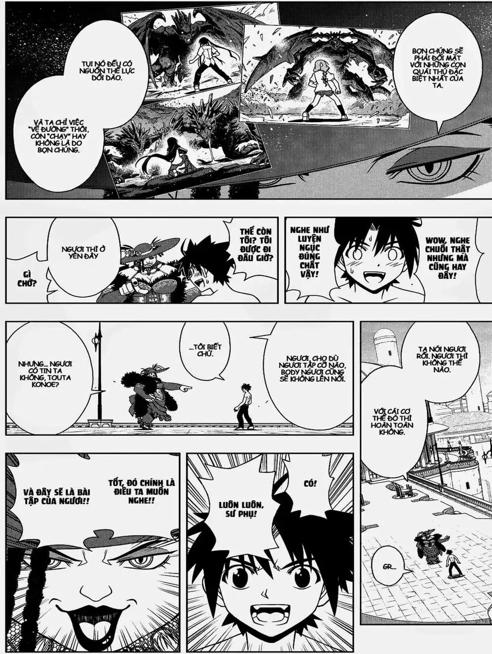 Truyện Tranh Lựa Chọn Phân Kỳ - Uq Holder! trang 9