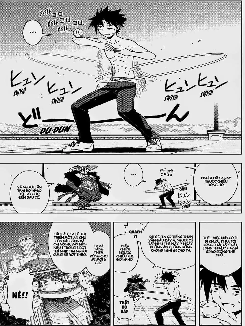 Truyện Tranh Lựa Chọn Phân Kỳ - Uq Holder! trang 9