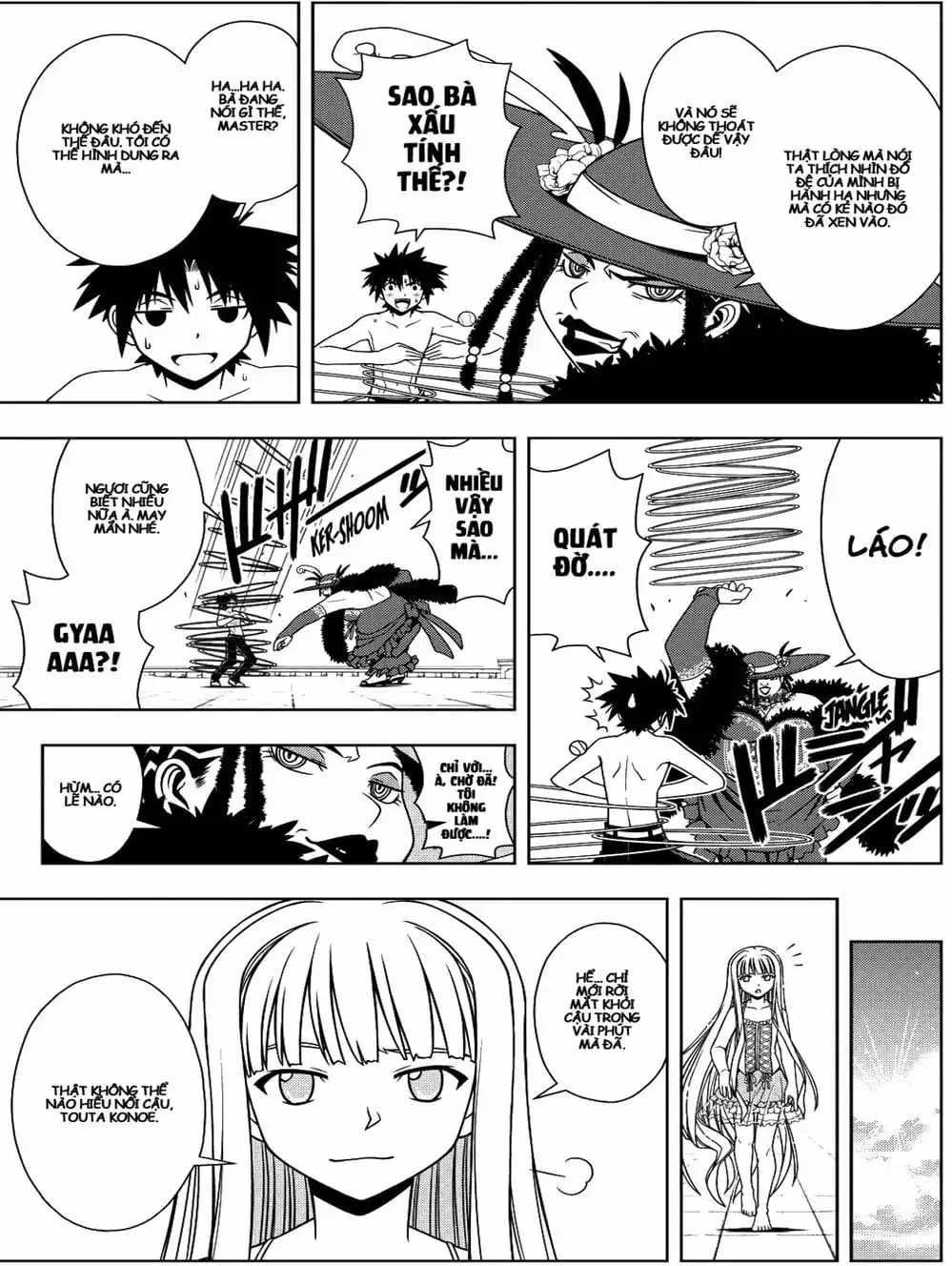 Truyện Tranh Lựa Chọn Phân Kỳ - Uq Holder! trang 9
