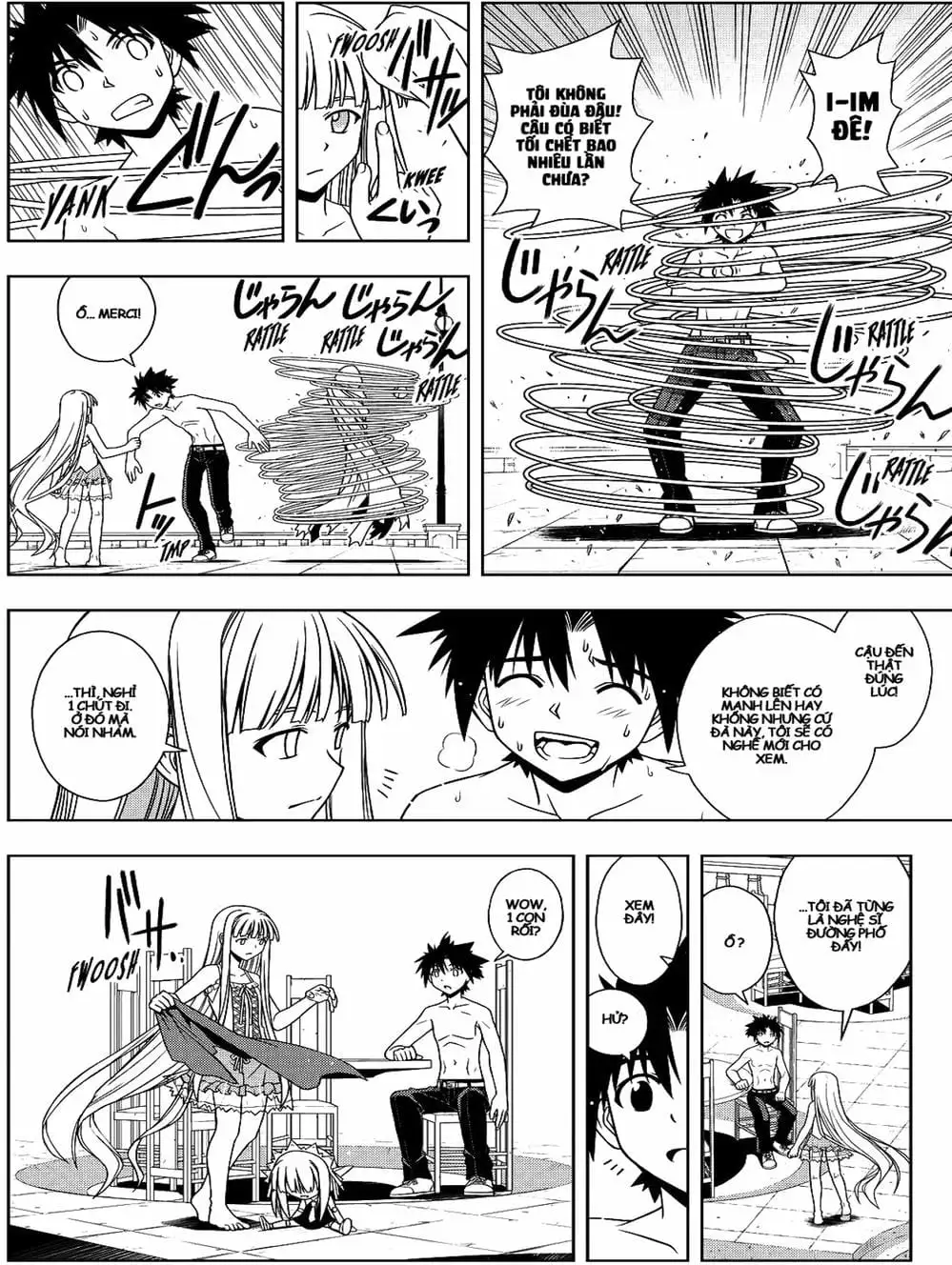 Truyện Tranh Lựa Chọn Phân Kỳ - Uq Holder! trang 9