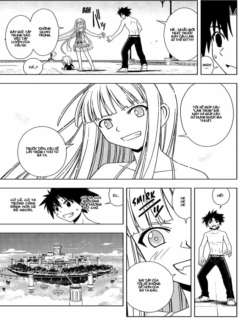 Truyện Tranh Lựa Chọn Phân Kỳ - Uq Holder! trang 9