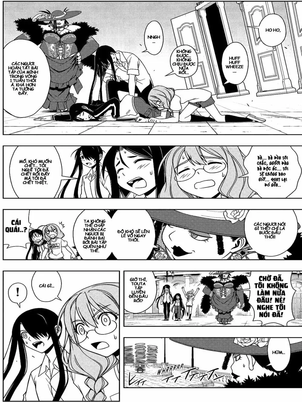 Truyện Tranh Lựa Chọn Phân Kỳ - Uq Holder! trang 9