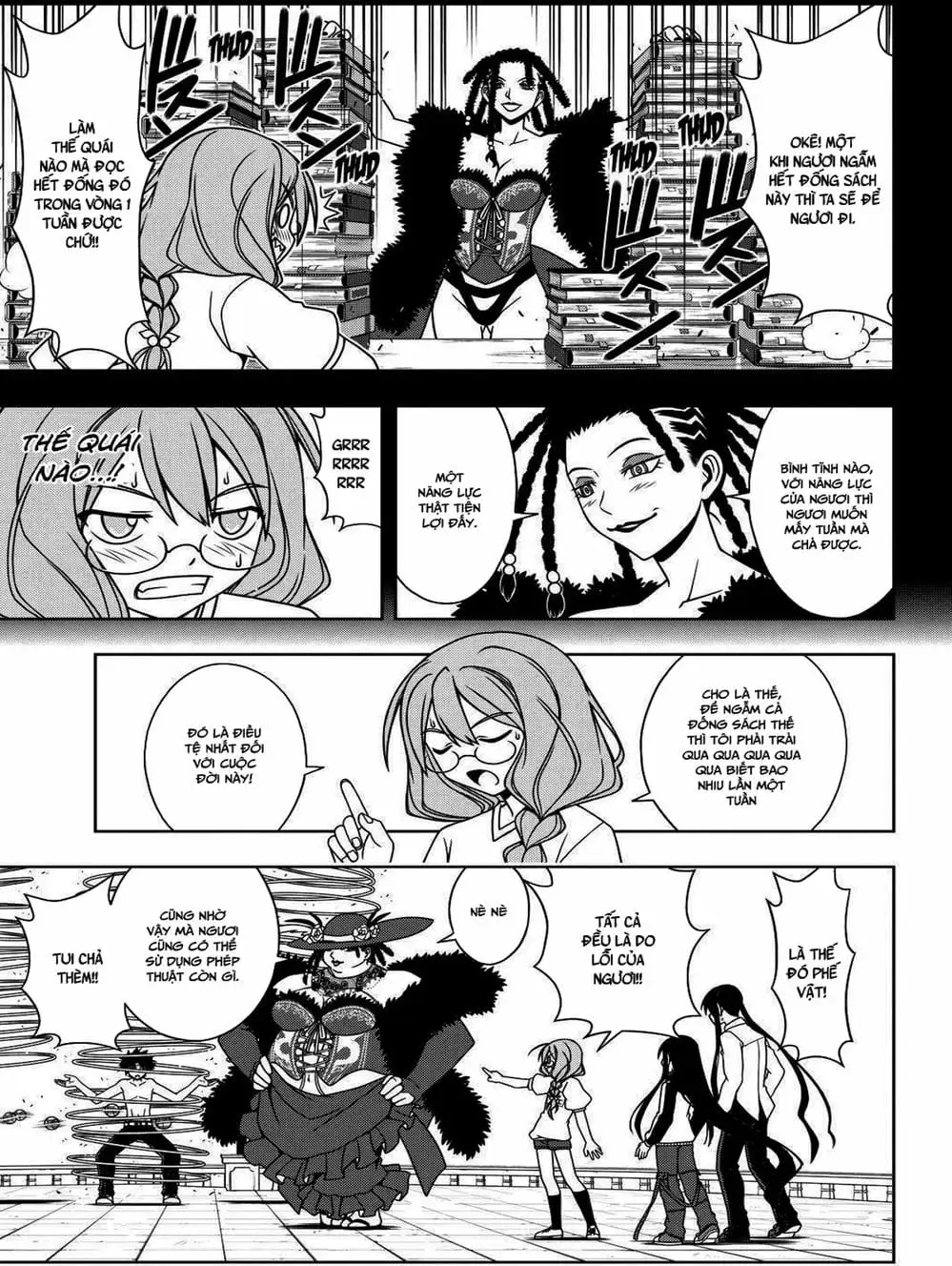 Truyện Tranh Lựa Chọn Phân Kỳ - Uq Holder! trang 9