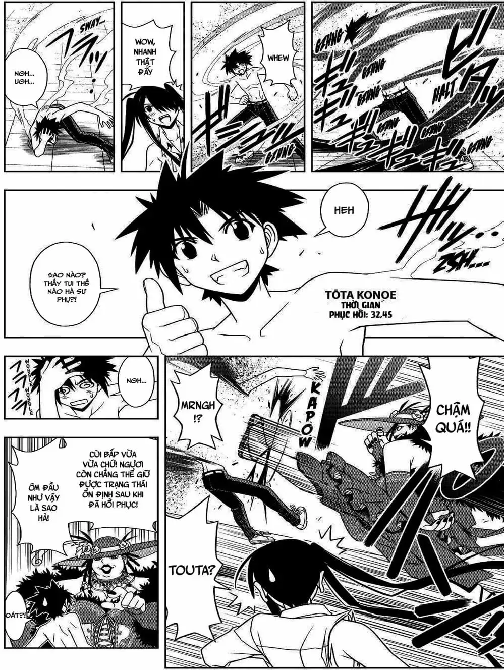 Truyện Tranh Lựa Chọn Phân Kỳ - Uq Holder! trang 9