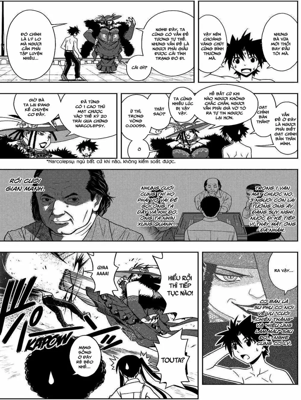 Truyện Tranh Lựa Chọn Phân Kỳ - Uq Holder! trang 9