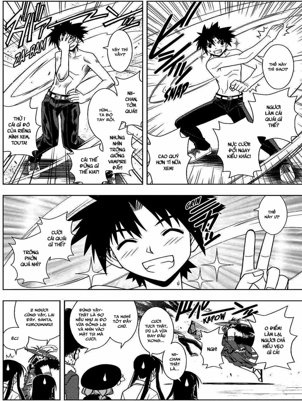 Truyện Tranh Lựa Chọn Phân Kỳ - Uq Holder! trang 9