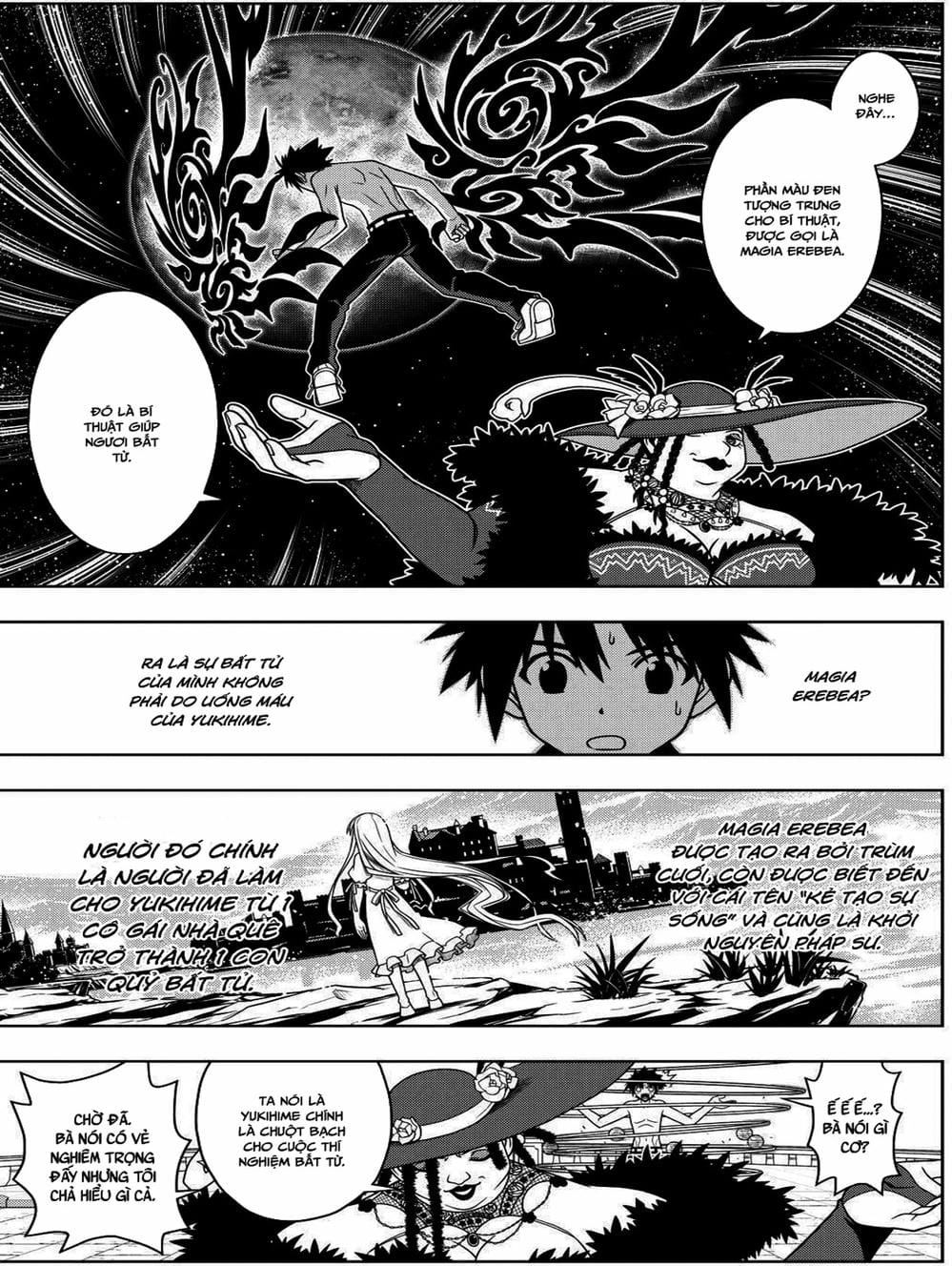 Truyện Tranh Lựa Chọn Phân Kỳ - Uq Holder! trang 9