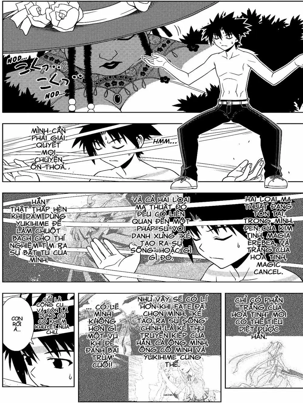 Truyện Tranh Lựa Chọn Phân Kỳ - Uq Holder! trang 9