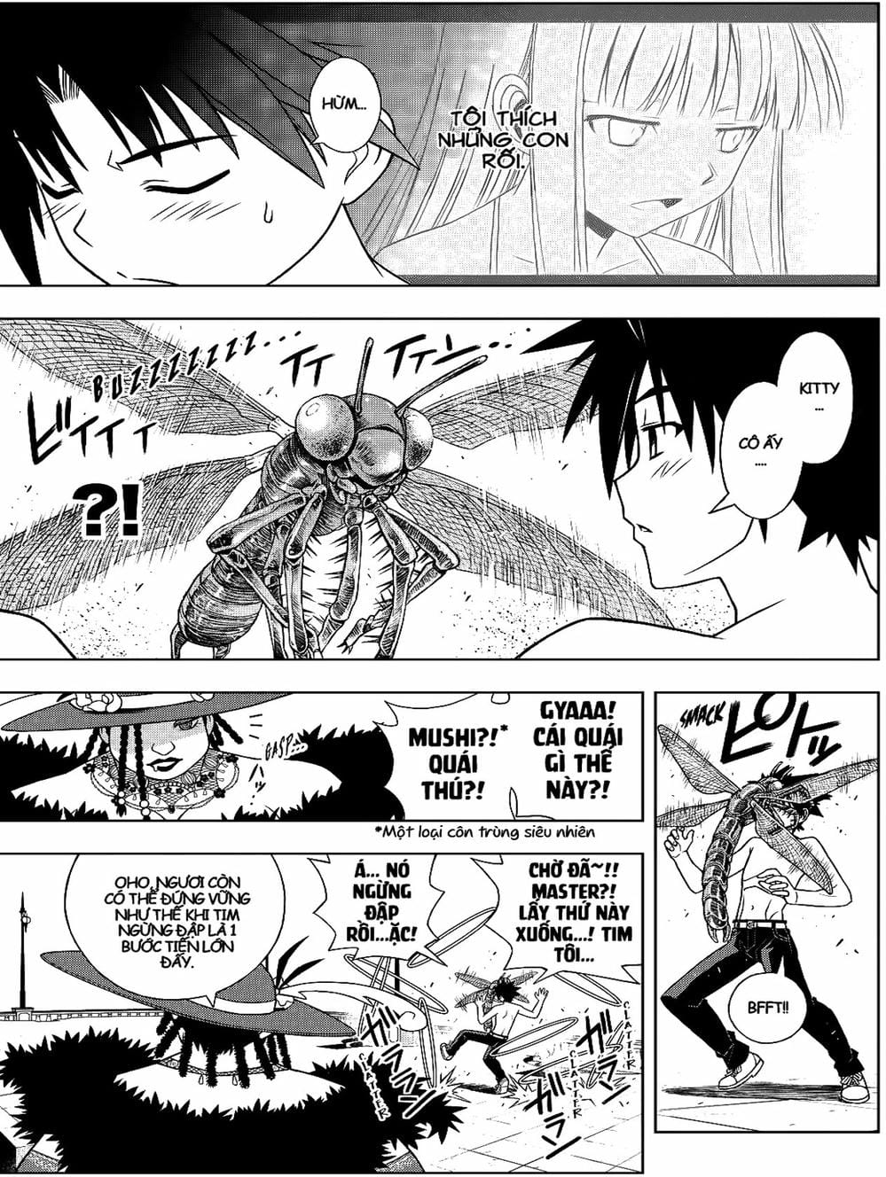 Truyện Tranh Lựa Chọn Phân Kỳ - Uq Holder! trang 9