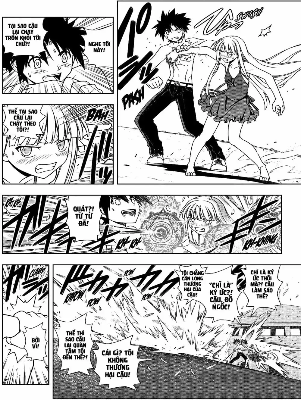 Truyện Tranh Lựa Chọn Phân Kỳ - Uq Holder! trang 9