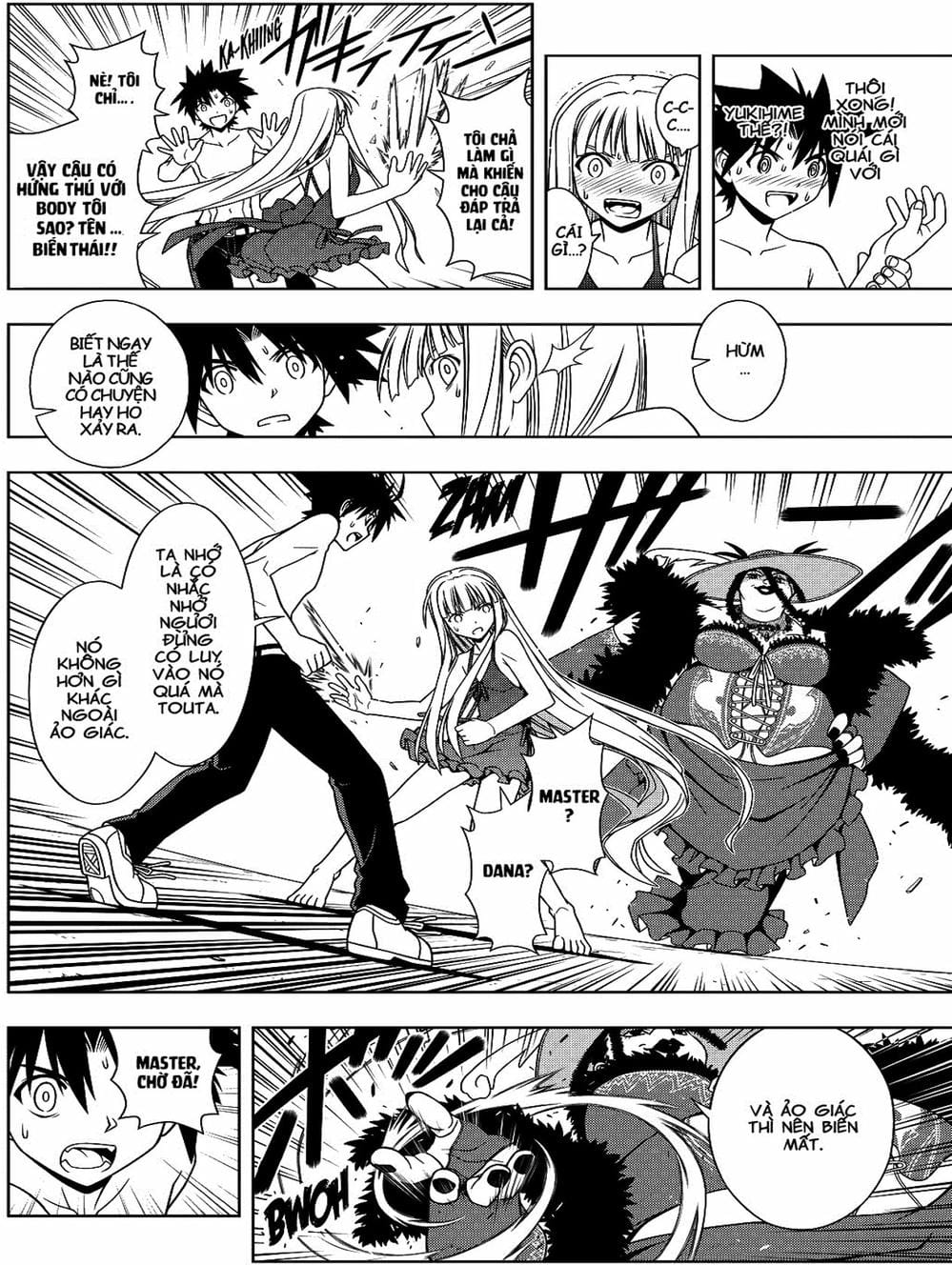 Truyện Tranh Lựa Chọn Phân Kỳ - Uq Holder! trang 9