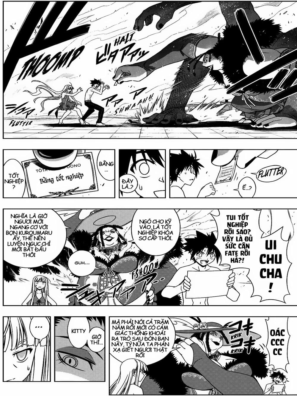 Truyện Tranh Lựa Chọn Phân Kỳ - Uq Holder! trang 9