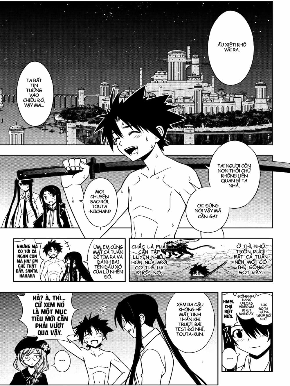 Truyện Tranh Lựa Chọn Phân Kỳ - Uq Holder! trang 9