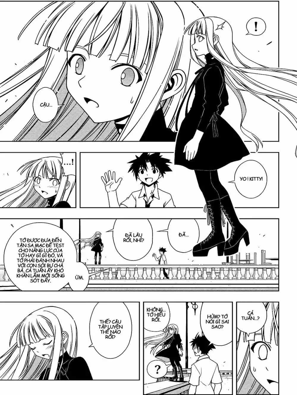 Truyện Tranh Lựa Chọn Phân Kỳ - Uq Holder! trang 9