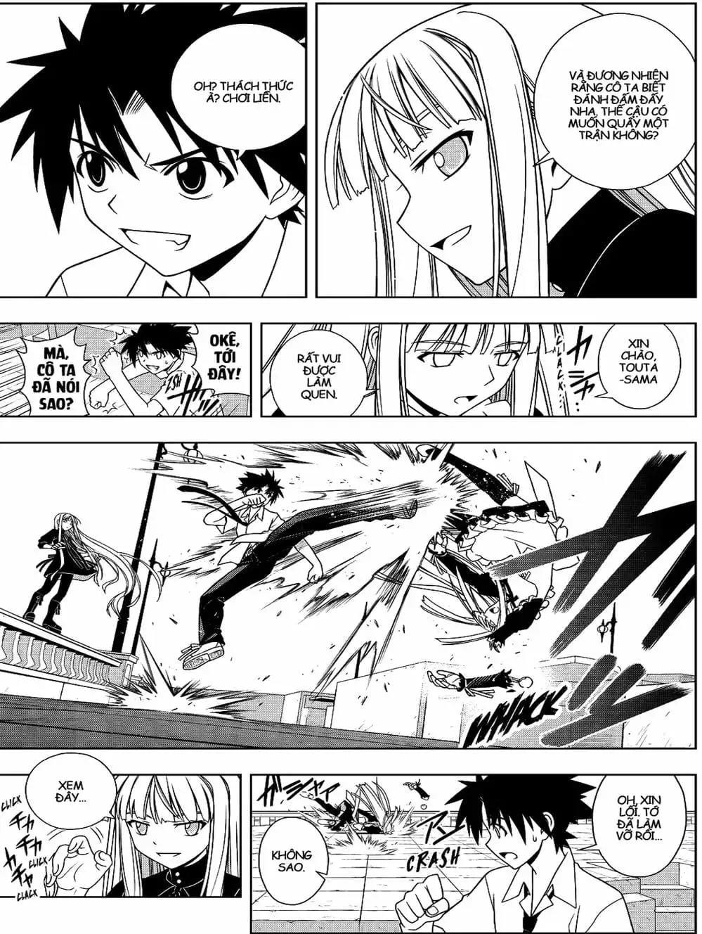 Truyện Tranh Lựa Chọn Phân Kỳ - Uq Holder! trang 9