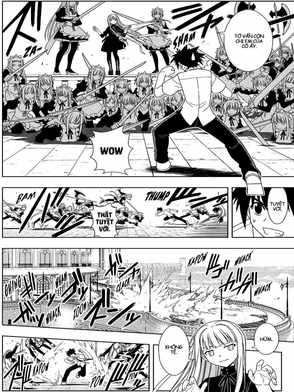 Truyện Tranh Lựa Chọn Phân Kỳ - Uq Holder! trang 9