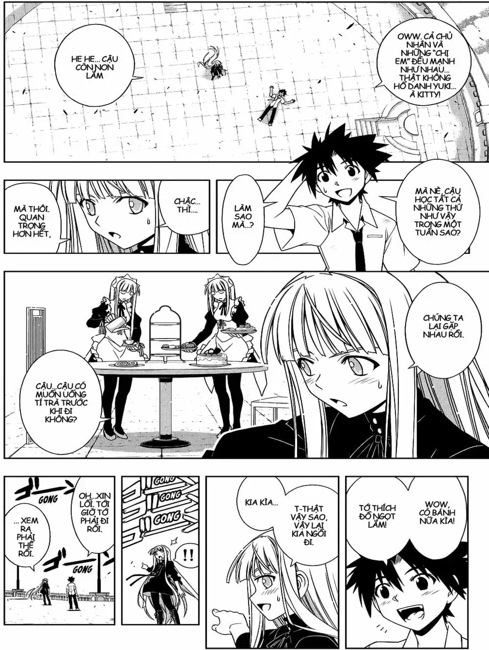 Truyện Tranh Lựa Chọn Phân Kỳ - Uq Holder! trang 9