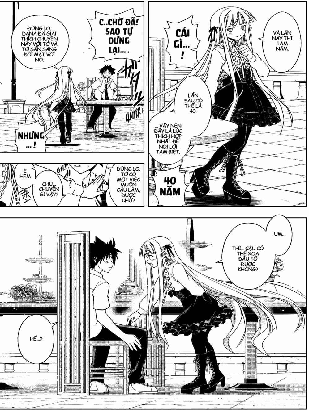 Truyện Tranh Lựa Chọn Phân Kỳ - Uq Holder! trang 9