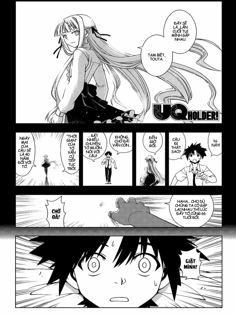 Truyện Tranh Lựa Chọn Phân Kỳ - Uq Holder! trang 9